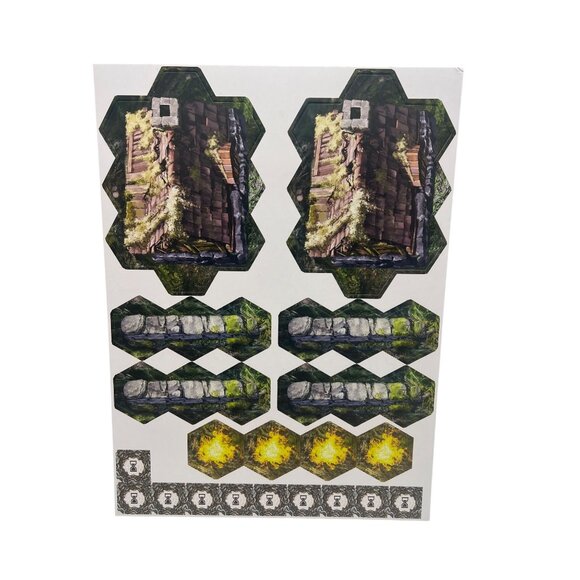 Oathsworn Map & Unpunched Token Board Set | Game Components - Picture 9 of 12